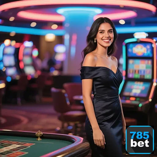 Jogadores interagindo em jogo de live gaming na 785bet