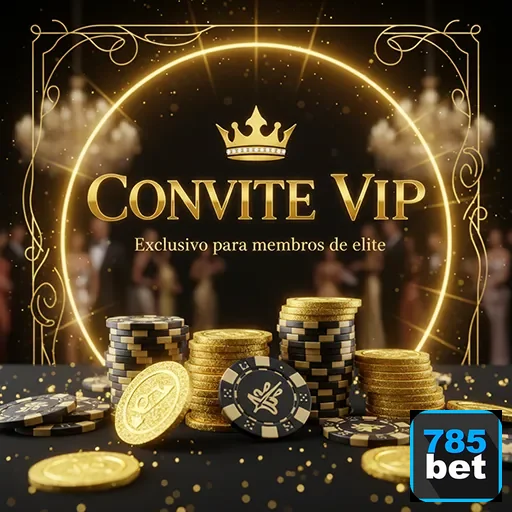 Convite VIP da 785bet, destacando serviços exclusivos e experiências personalizadas.
