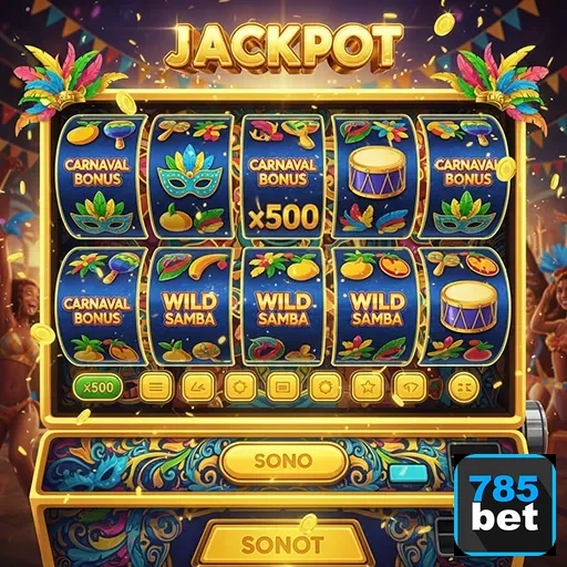 Jackpot de Carnaval da 785bet com bônus especial para os jogadores