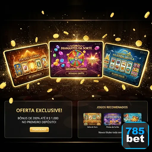 Promoção destacada de bônus de boas-vindas atraente